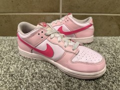 Nike Dunk Low PS ‘Triple Pink’ (DH9756-600) Little Kids Size 3y