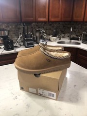 UGG Kids Tasman II Chestnut Slipper Shoe With 100% Authentic 1019066K Size 35-38