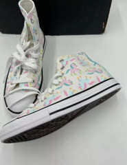 Converse CHUCK TAYLOR Pink Unicorn Canvas Shoe Sneakers 669816F 6Y 38.5