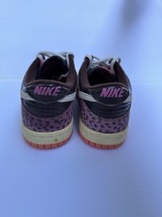 Nike Dunk Low GS Sail Dark Cinder Laser Pink White Leopard Size 4.5y Vintage2007
