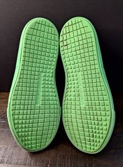 Under Armour Grade School Kickit2 Vg Sneakers Blue & Neon Green 1.5Y