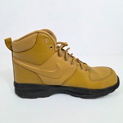 Nike Youth Manoa Leather Boots (GS) Wheat Black BQ5372 700 Size 6Y