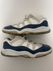 Jordan 11 Retro Low Snake Navy (2018) (PS) CD6848-102 Size 1Y Sneakers Shoes
