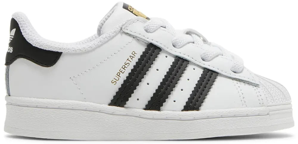 Little Adidas Superstar (Size 6K) „Cloud White/Core Black“ Kids Preschool Shoe