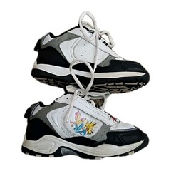 Vintage Kids Pokemon Lace Up Sneakers Size 3 Legendary Birds 2001