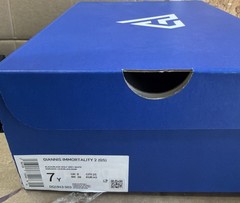 ⚡️Nike Giannis Immortality 2 GS Holographic Black/Wolf Grey (Sz 7Y) DQ1943003