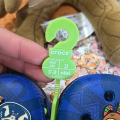 Crocs Disney Moana Classic Clog Sandal Unisex kids Blue/Green US 5 EU 37-38
