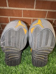 Size 5 (GS) – Jordan 12 Retro Mid Black Taxi