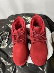 UGG Neumel II Samba Red Suede Boots Kid’s Size 6
