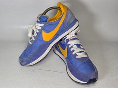 Nike Waffle Trainer 2 Youth Sneakers Size 6 Y EU 38.5 UK 5.5 Blue Yellow Shoes