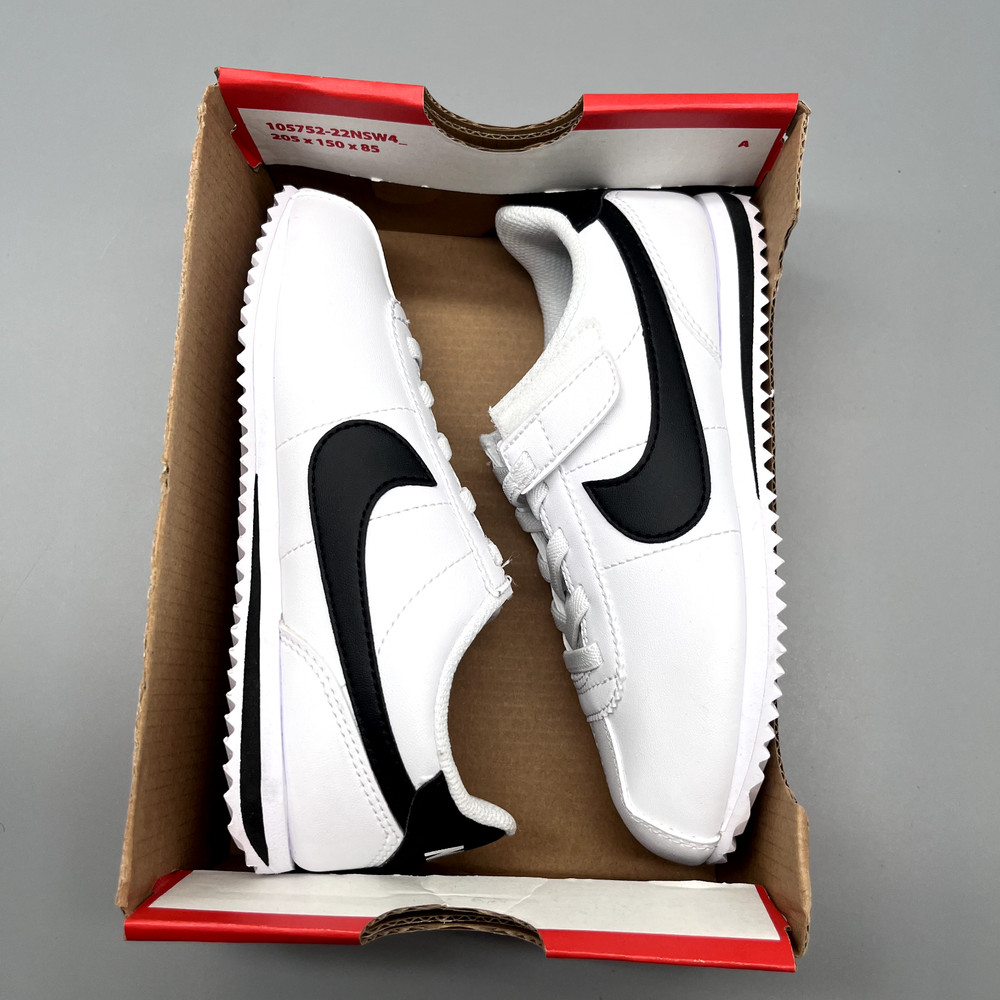 Toddler’s Nike Cortez EasyOn White/Black (DM0952 108) Panda White Black