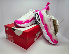 Nike Air Max Nova (GS) Kids Sneakers 5Y White/Black/Pink FN4446-101