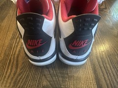 2020 Nike Air Jordan 4 Retro GS Fire Red AJ4 Size 4Y Youth Boys (408452 160)