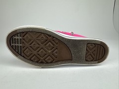Converse Chuck Taylor All Star Double Tongue OX Hot Pink Shoes 654226F Sz 3 Y