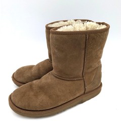 UGG Australia Classic Short II Winter Boots Kids‘ Chestnut Size US6 EU38