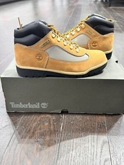 Timberland tb015945 NEW KID’S TIMBERLAND FIELD BOOT WHEAT NUBUCK