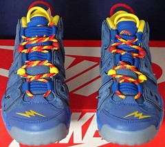 2017 Nike Air More Uptempo DB Doernbecher Blue Jay Youth SZ 5Y ( AH6963-446 )