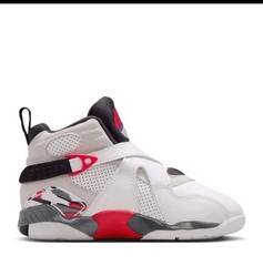 Nike Jordan 8 Retro PS Bugs Bunny White Black True Red 305369-100 Size 3Y
