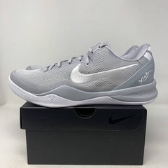 Nike (GS) Kobe 8 VIII Wolf Grey / White-Wolf Grey 7 Youth / 8.5 Women