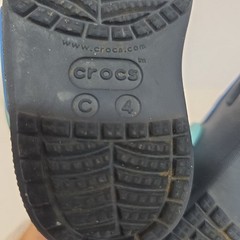 CROCS FUNLAB LED EYE LIGHTS Shark Blue SANDALS – Size: C4