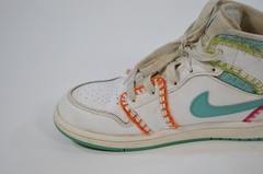 Nike Air Jordan 1 Mid SE TD Multi Kit Youth Kids DM9648-100 Size 3Y 2021