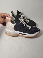 Size 6.5 (GS) – Nike LeBron 18 Low Black White Gum