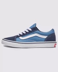 Vans Old Skool Navy True White Sneakers Unisex Youth Junior 6.5 VN000D2VNVY