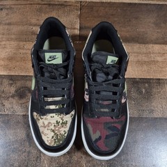 Nike Dunk Low SE GS Black Multi-Camo Kids 6Y Youth Boys DB1909-001