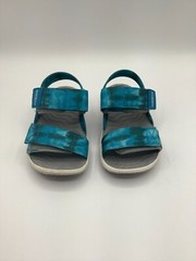 KEEN Elle Backstrap Casual Platform Open Toe Sandals, Sea Moss/Fjord Blue, 8 US