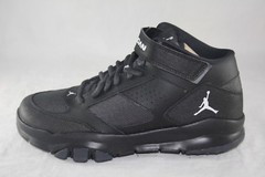 JORDAN BCT MID 2 BG 616363-010 BLACK/WHITE-ANTHRACITE GRADE SCHOOL