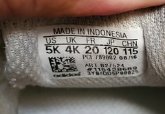 Adidas Superstar “Snake White Multi-color” (TD). Size: 5K. EUC.