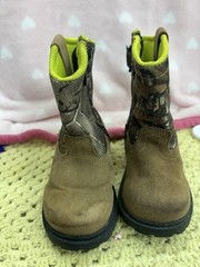Magellan Camo Side Zip Boots Toddler Size 8D