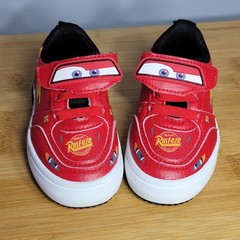 Disney Pixar Ground Up Lightning McQueen Red Kids Sneakers BTPX45GU009 Size 5