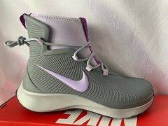 Nike Binzie Boot (GS) US Shoe Size 5Y – 7Y (BQ5380 003) Grey/Violet „BOX NO LID“