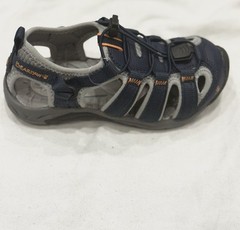 Bearpaw, Memuru, Style Code 2254Y, Youth Slip On Sandals, Color Navy, Size 13