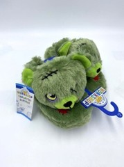 NWT Build A Bear Workshop M 12 13 Character Slippers Green Frankenstein Zombie