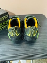SKECHERS Skech-O-Saurus Lights LED Hook & Loop Sneakers Kids US 13.5