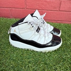 Air Jordan Retro 11 Concord White Black Toddler Shoes Size 9C