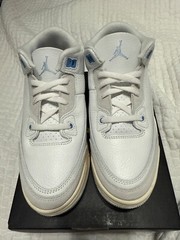 Jordan 3 Retro – 3Y – summit white/hydrogen blue (Lucky Shorts)