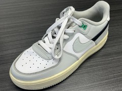 Nike AIR Force 1 LV8 2 AF1 Split Silver White Black 6.5Y DZ2660 001