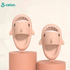 Kids Shoes Slippers Shark Flip Flops Soft Sole Cartoon Slipper Women Men