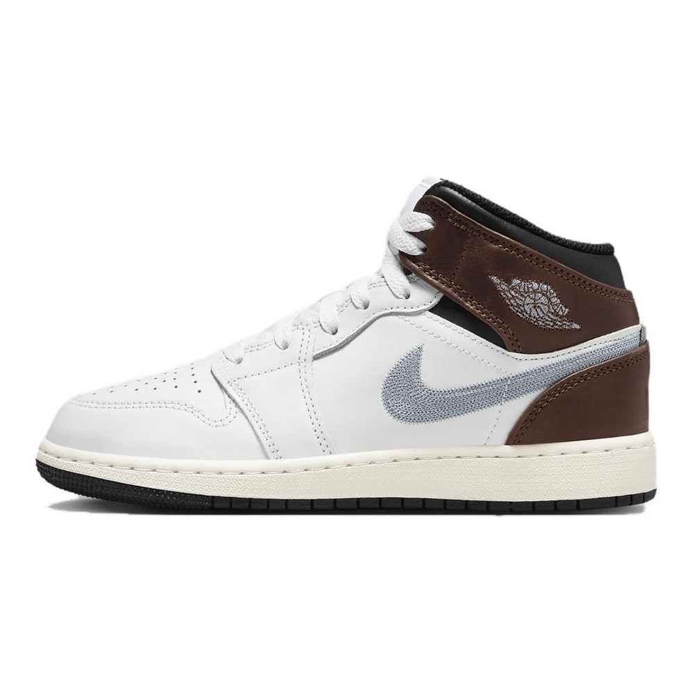 Jordan 1 Mid SE White Brown Blue Grey GS – FQ8162-142 MT