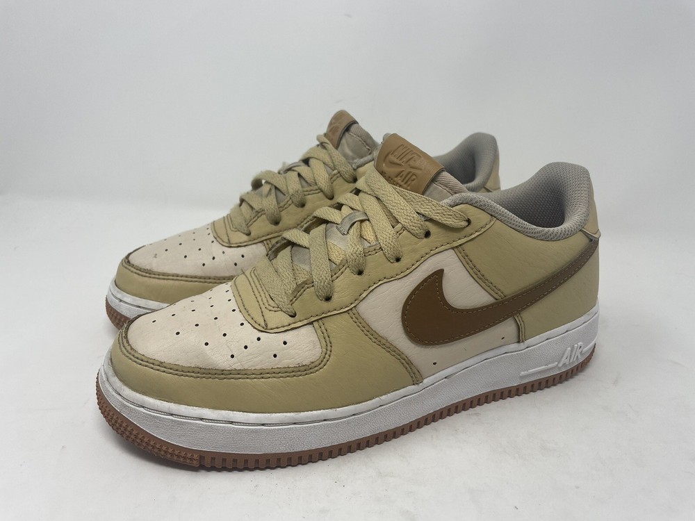 Nike Air Force 1 LV Low Size 7Y Womens 8.5 DQ5973-200 Sesame Pearl AF1