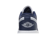 Air Jordan 1 Low GS ‚Midnight Navy Wolf Grey‘ 553560-141