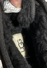 Ugg Nuemel II black Boots Kids Size 6