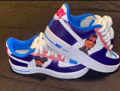 Nike Air Force 1 Low White customized