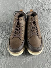 Thereabouts Boys Chocolate Asher Flat Heel Boots Size 1