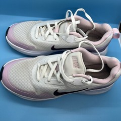 Nike Wearallday White Dark Beetroot CJ3816-105 size 5Y Walking/ Running Shoe