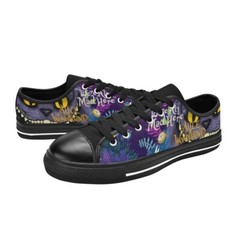Alice in Wonderland Custom Canvas Sneakers High Top Shoes For Kids