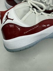 Jordan 11 High Retro Cherry Size 7Y Lot 2 Pairs 378038-116 Same Exact Shoes